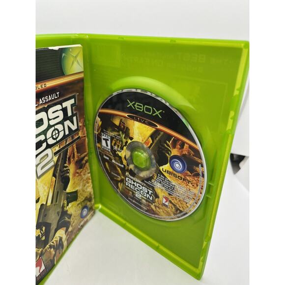 Ghost Recon 2 (Original Xbox) Black Label CIB COMPLETE & TESTED - Picture 7 of 9